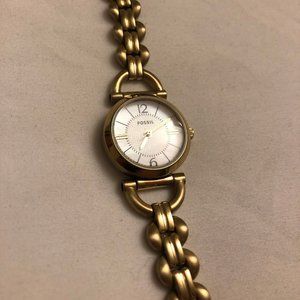 Women's Fossil Gold Watch